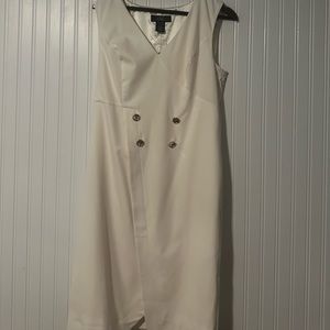 New Midnight Velvet Off White Dress